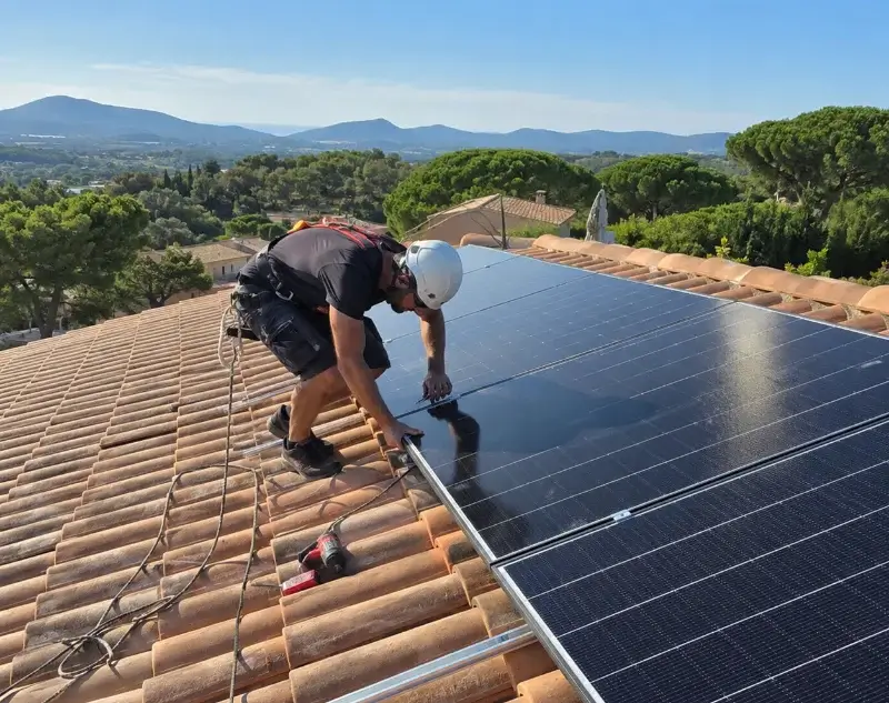 Installateur panneaux solaires Miramas — pose photovoltaïque sur toiture